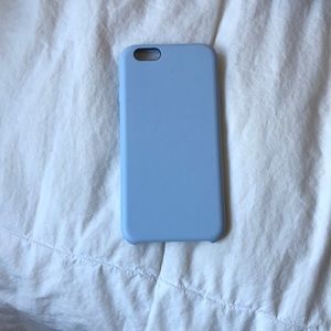 light blue silicone iPhone 6/6s